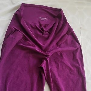 Beyond the Bump Maternity Leggings - Plum Purple